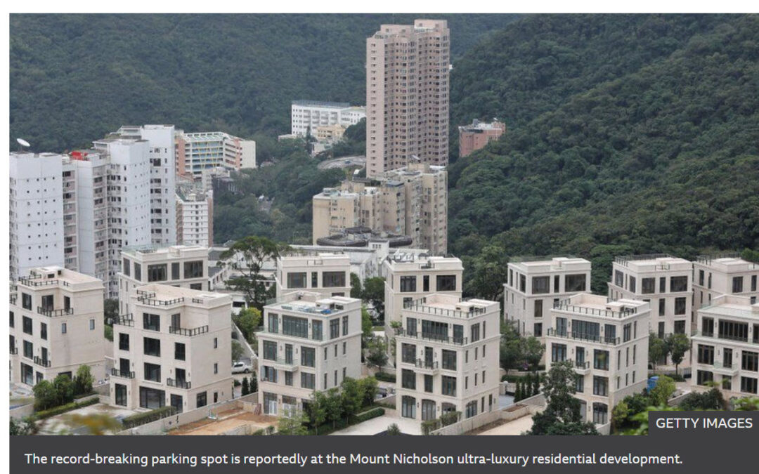 Hong Kong sets $1.3m parking space price record