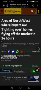 Crazy times in the UK property market