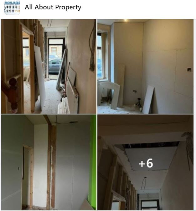 Works on this 4 bed social housing project near Manchester