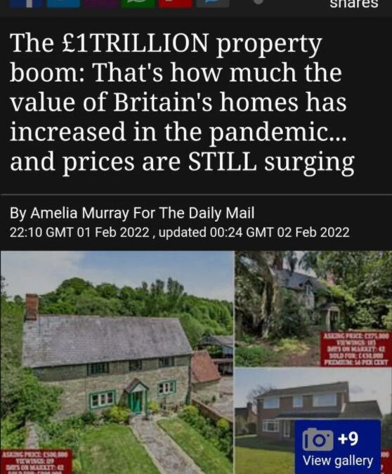 The 1 Trillion UK Property BOOM?