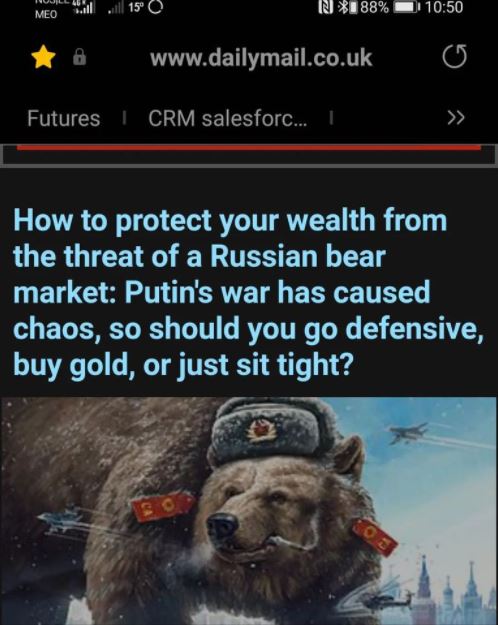 Safe Investments Now with the Russian Bear Awakening