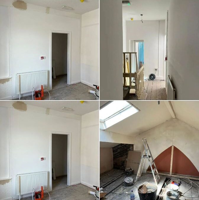 Progress on this 4 bed social Hmo outside of Manchester