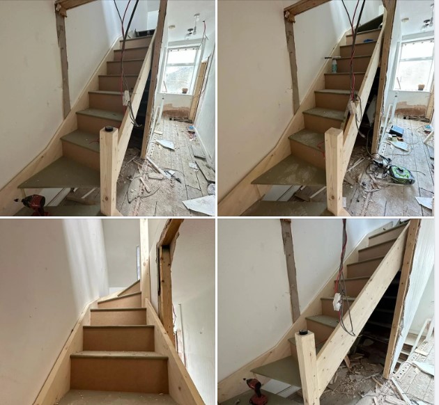 We have never put in a set of stairs, however doing so enables us to make another bedroom in the loft.