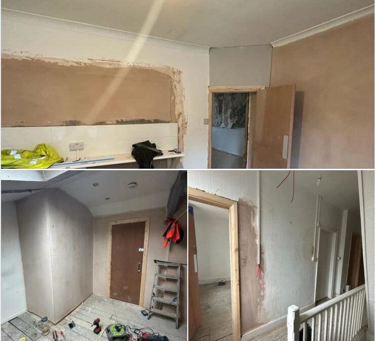 Getting ready for the decorators for works over the weekend for this Social Housing HMO