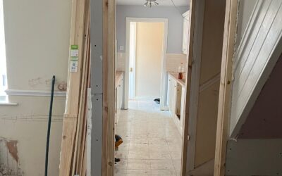 Tear out and refurbishment of this social housing hmo in the NW of the UK.