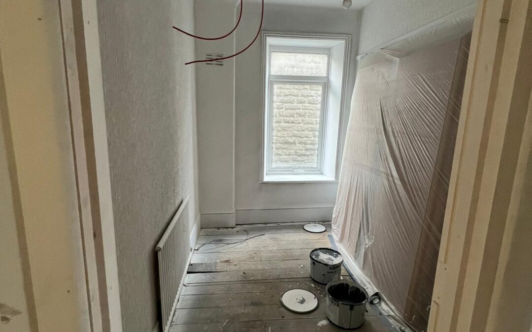 Great progress over the weekend on this 6 bed social hmo in St Helens.
