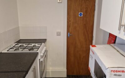 These are before and after photos of a recent Social HMO Manchester
